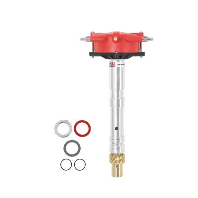 MSD - MSD Ignition 8486 Super Tall Block Crab Cap Distributor for Chevy V8
