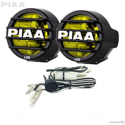 PIAA - PIAA 22-05372 LP530 3.5" Yellow LED Ion Driving Light Kit
