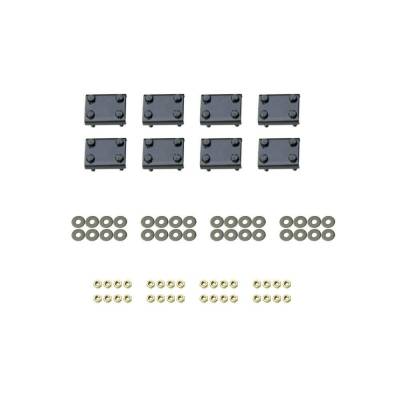 Westin - Westin 22-1005 22-Series Oval Step Bar Brackets for 98-02 RAM 1500-3500 Quad Cab