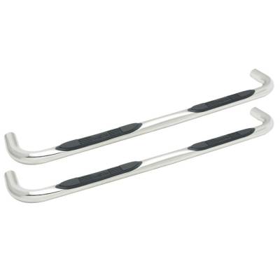 Westin - Westin 23-0530 Polished E-Series 3" Round Step Bars for 80-96 Ford Bronco F-Seri
