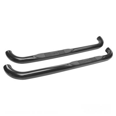 Westin - Westin 23-0505 Black E-Series 3" Round Step Bars for 88-98 GM C/K 2DR & Tahoe