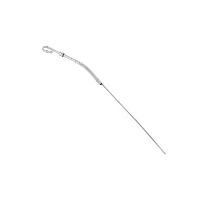 Mr Gasket - Mr Gasket 6235 Oil Dipstick & Tube Chrome Plated Block Mounted