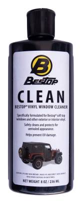 Bestop - Bestop 11213-00 Soft Top Vinyl Window Cleaner 8oz Bottle
