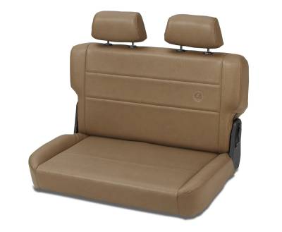Bestop - Bestop 39440-37 Trailmax II Vinyl Rear Seat Spice for 55-95 Jeep CJ/Wrangler YJ