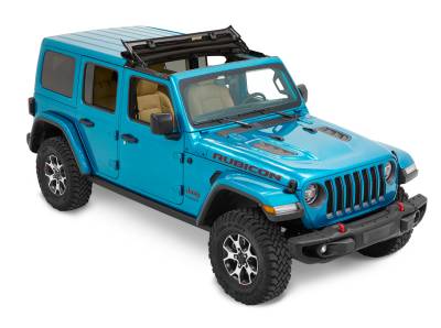 Bestop - Bestop 52454-17 Sunrider Freedom Top Hardtop Black Twill for 20-25 Jeep JL/JT
