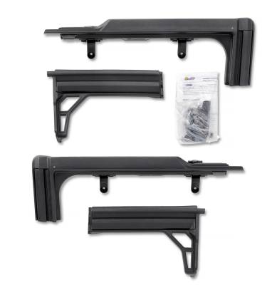 Bestop - Bestop 55022-01 Front Factory Style Door Surrounds Black for 18-26 Wrangler JL