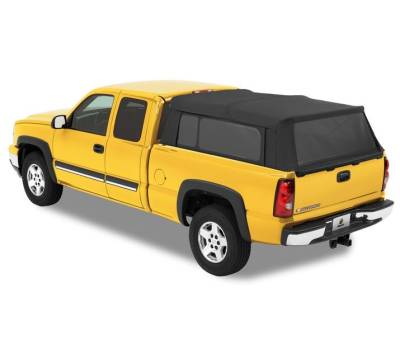 Bestop - Bestop 76303-35 6.6' Supertop Soft Truck Bed Cap Black Dia for 99-18 Silv/Seirra