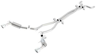 Borla - Borla Exhaust 140356 ATAK Cat-Back System for 10-11 Chevy Camaro