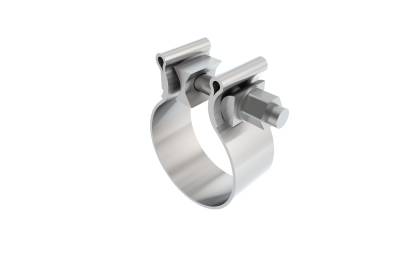 Borla - Borla Exhaust 18325 2.5" T304 Stainless Steel AccuSeal Band Clamp