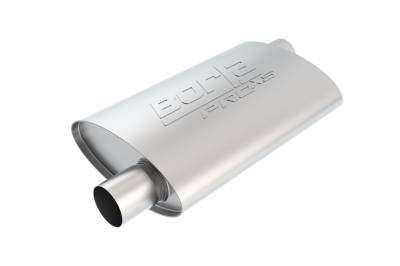 Borla - Borla 40353 ProXS Universal Muffler 14" Long 3" Offset In/3" Out 4" x 9.5" Oval