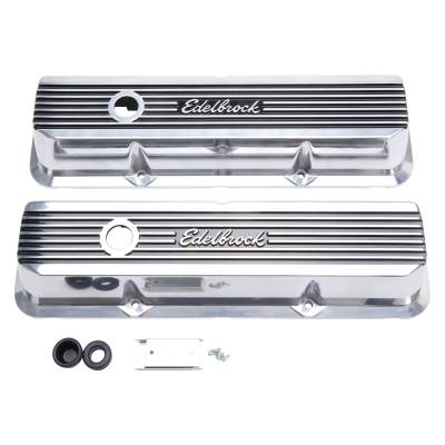 Edelbrock - Edelbrock 4277 Elite II Valve Covers for Ford FE 1958-1976
