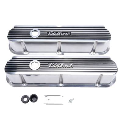 Edelbrock - Edelbrock 4264 Elite II Valve Covers for Ford 289/302/351W Except Boss.