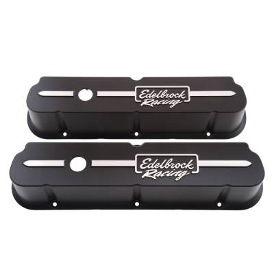 Edelbrock - Edelbrock 41653 Racing Series Valve Covers for Ford 289/302/351W Except Boss.