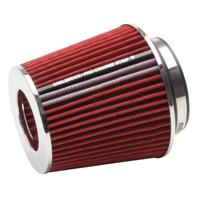 Edelbrock - Edelbrock 43641 Pro-Flo Univ. Red Medium Conical Air Filter 3"/3.5"/4" Inlet