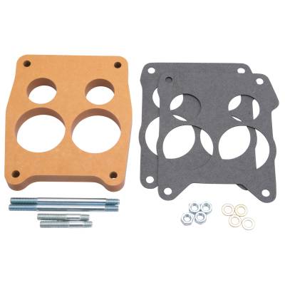 Edelbrock - Edelbrock 8726 QuadraJet Carburetor Spacer #8726 4-Hole 3/4" Thick