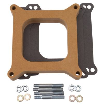Edelbrock - Edelbrock 8720 Carburetor Spacer #8720 Open Center 1" Thick