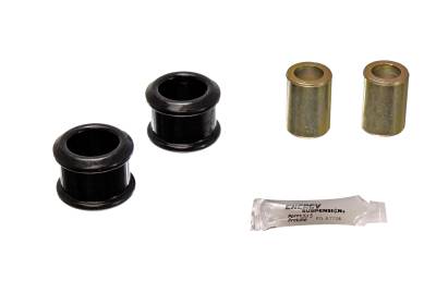 Energy Suspension - Energy Suspension 4.7126G Track Arm Bushing Set Front Polyurethane Black
