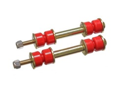 Energy Suspension - Energy Suspension 9.8125R Sway Bar End Link Kit Front/Rear Polyurethane Red