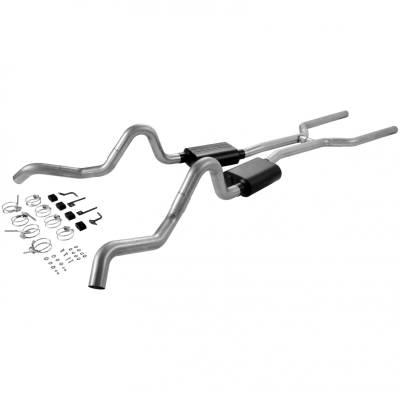 Flowmaster - Flowmaster 17202 American Thunder Header-Back Exhaust System Aluminized