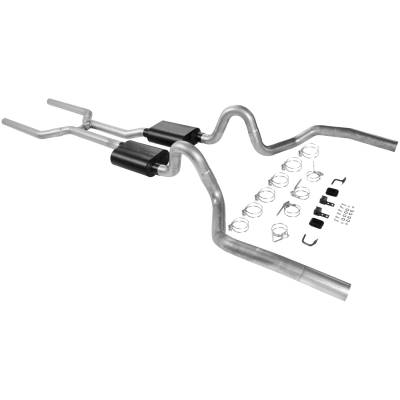 Flowmaster - Flowmaster 817200 American Thunder Header-Back Exhaust System Stainless