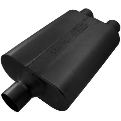 Flowmaster - Flowmaster 9424422 40 Series Delta Flow Muffler Center/Dual Aluminized