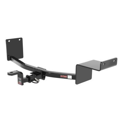 CURT - CURT 110943 Class-1 Trailer Hitch 1.25" Ball Mount Select Hyundai Accent Kia Rio