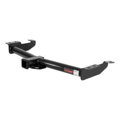 CURT - CURT 13055 Class-3 Hitch 2" Receiver Select Ford E150/E250/E350 Round Tube Frame