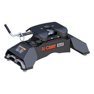 CURT - CURT 16035 Q20 5th Wheel Hitch for Ford F250/F350/450 8' Bed Puck System
