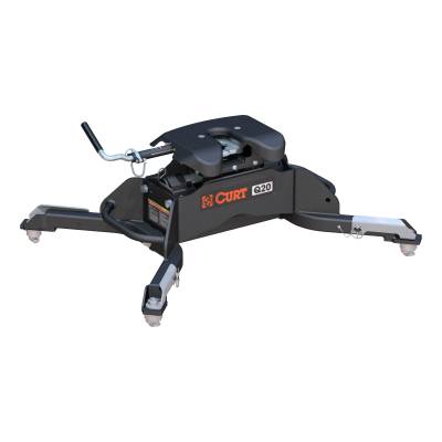CURT - CURT 16045 Q20 5th Wheel Hitch for RAM 2500/3500 8' Bed Puck System