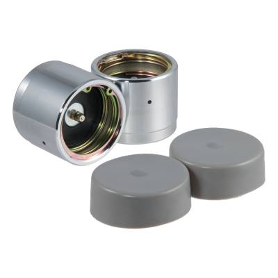 CURT - CURT 22244 2.44" Bearing Protectors & Covers 2-Pack