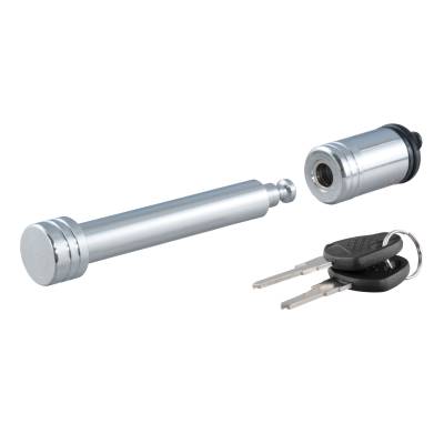 CURT - CURT 23528 5/8" Hitch Lock 2" Or 2.5" Receiver Barbell Chrome