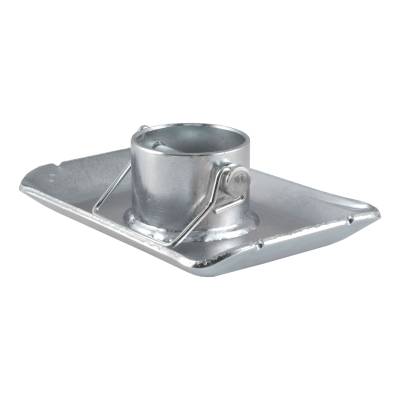 CURT - CURT 28272 Pin-On Jack Foot for 2" Tube 2000 lbs 1-11/16" Height