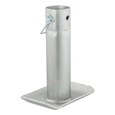 CURT - CURT 28274 Pin-On Jack Foot for 2" Tube 2000 lbs 8.5" Height
