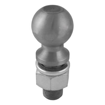 CURT - CURT 40085 2-5/16" Trailer Ball 1-1/4" x 2-5/8" Shank 30000 lbs Raw Steel