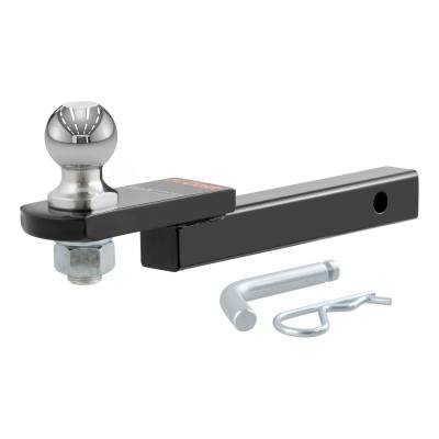 CURT - CURT 45147 Towing Starter Kit w/2" Ball 1-1/4" Shank 3500 lbs 3/4" Rise