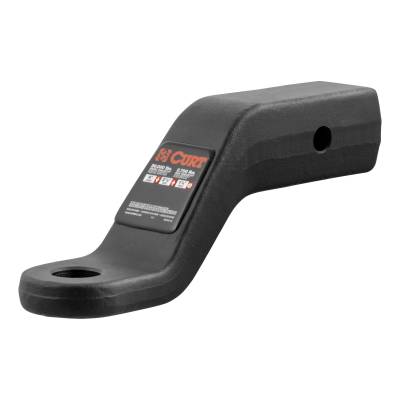 CURT - CURT 45458 Commercial Duty Forged Ball Mount 2.5" Shank 20000 lbs 4" Drop