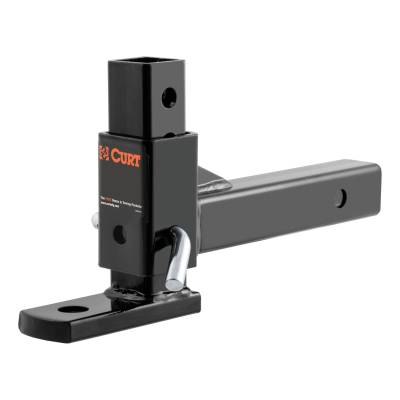 CURT - CURT 45812 Adjustable Ball Mount 2" Shank 1" Ball Hole