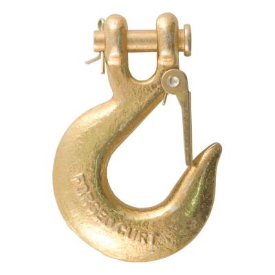 CURT - CURT 81960 3/8" Safety Latch Clevis Hook 24000 lbs 7/16" Pin
