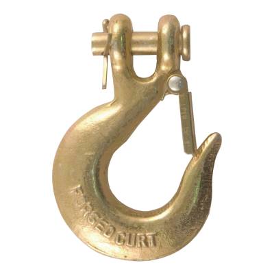 CURT - CURT 81940 1/4" Safety Latch Clevis Hook 12600 lbs 5/16" Pin