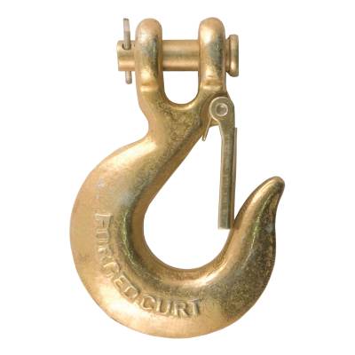 CURT - CURT 81950 5/16" Safety Latch Clevis Hook 18000 lbs 3/8" Pin
