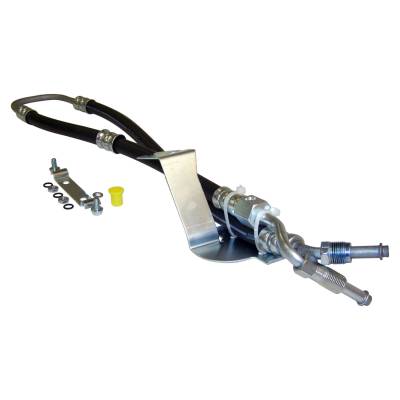 Crown Automotive Jeep Replacement - Crown Automotive 52088714AH Power Steering Pressure Hose for 02-03 Jeep Liberty