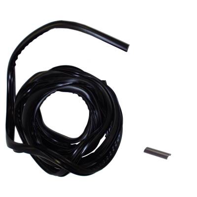Crown Automotive Jeep Replacement - Crown Automotive 55010655K Windshield Moulding Kit for Jeep Wrangler YJ