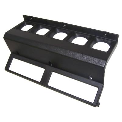 Crown Automotive Jeep Replacement - Crown Automotive 5AD88LTB Black Instrument Panel Housing for 91-95 Jeep Wrangler