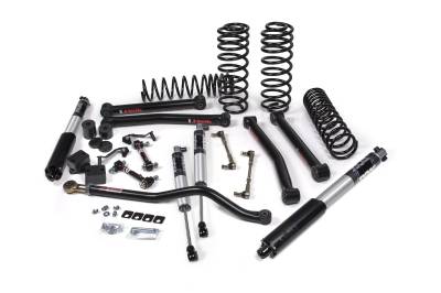 JKS - JKS JSPEC123PS 3.5" Lift Std Coils FOX 2.5 IFP for 18-26 Jeep Wrangler JL 4DR