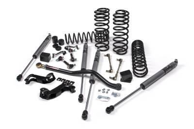 JKS - JKS JSPEC137KFA 2.5" Lift Std Coils FOX 2.0 Adv for 18-26 Jeep Wrangler JL 4DR