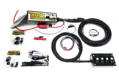 Painless Wiring - Painless Wiring 57020 Trail Rocker System Kit for 76-86 CJ5 CJ7 Scrambler