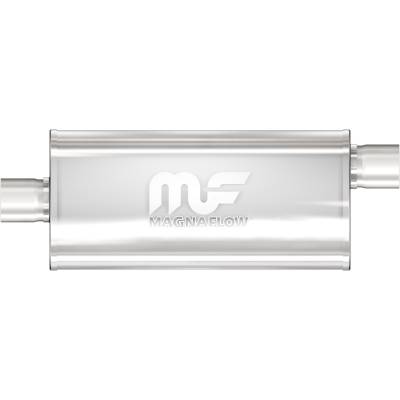 MagnaFlow Exhaust Products - MagnaFlow 12229 Straight-Through Muffler 3" Offset/Center 5x14x8 Body