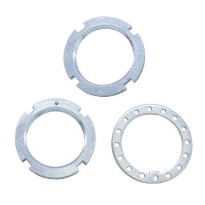 Yukon Gear and Axle - Yukon Gear YSPSP-002 Front Spindle Nut Kit for Dana-30/44/GM 8.5" Not CJ/Scout