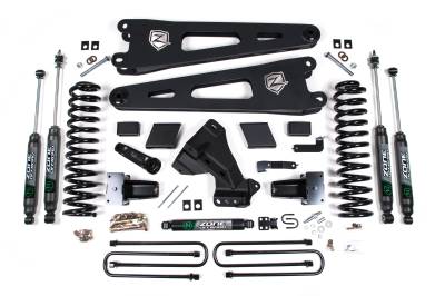 Zone Offroad - Zone Offroad ZONF73F 4" Suspension Lift Kit w/FOX Shocks for 20-21 F350 SD Dsl