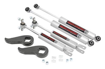 Rough Country Suspension Systems - Rough Country 1.5"-2" Suspension Leveling Kit 11-19 Silverado/Sierra HD 959331